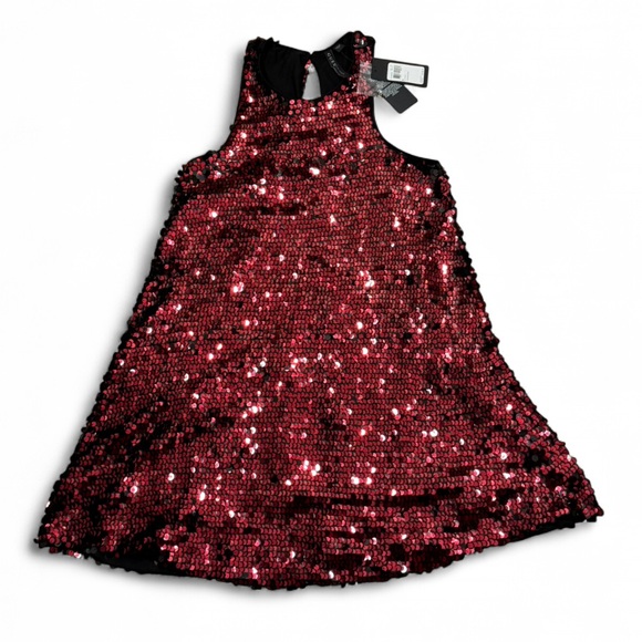 Guess Dresses & Skirts - Guess - Red Hot Multi Sequins Dress (BRAND NEW)